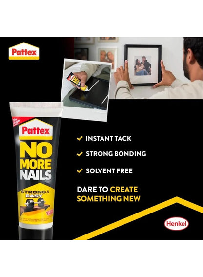 50g tube, adhesive 50g, all purpose, cool dry, free low, heavy-duty mounting, heavy-duty mounting adhesive, mounting adhesive, mounting adhesive 50g, nails strong, non drip, onto one, pattex, purpose heavy-duty, purpose heavy-duty mounting