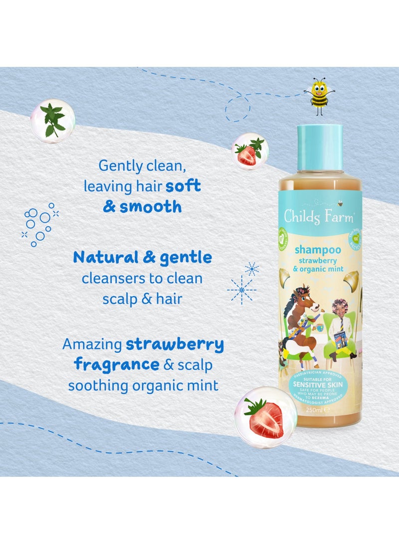 Childs Farm Kids Hair Shampoo Strawberry & Mint 250 ML
