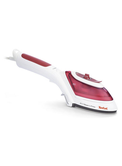 Tefal Powerful Steamer & Press Iron Red/White