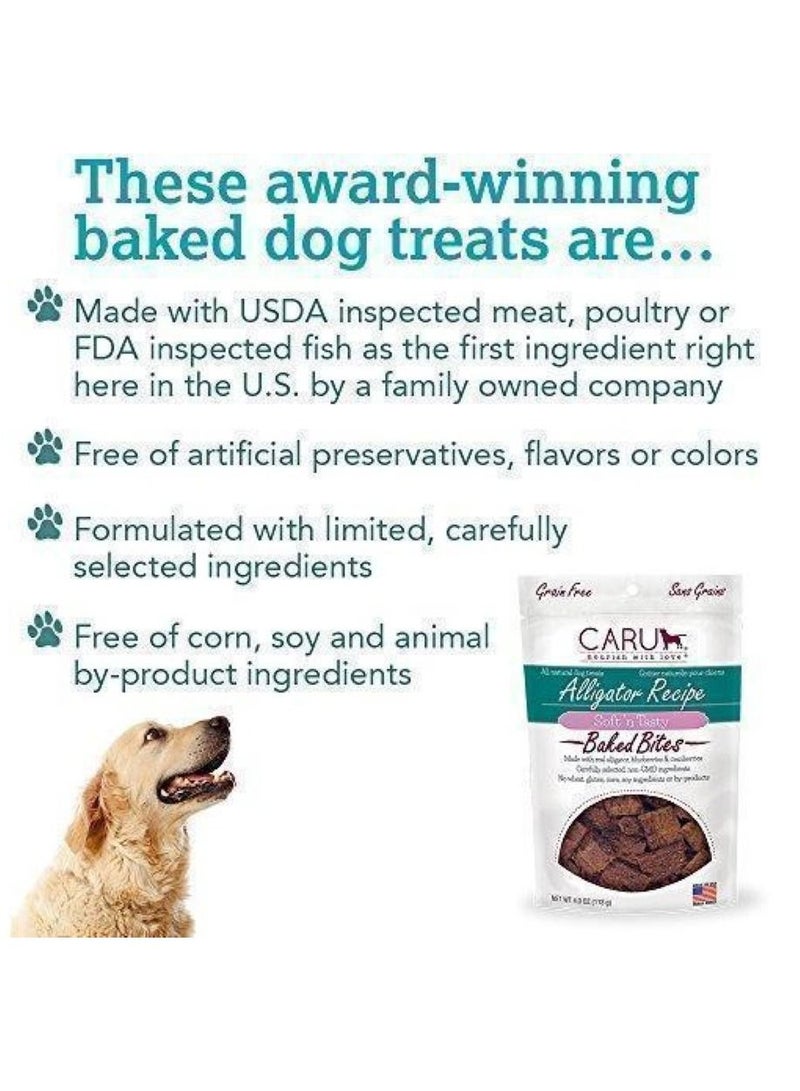 CARU Alligator Recipe Dog Treats
