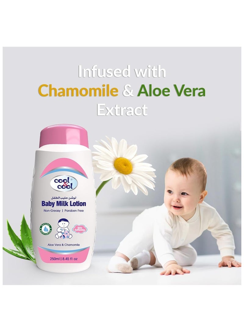 Cool & Cool Baby Milk Lotion 250 ML