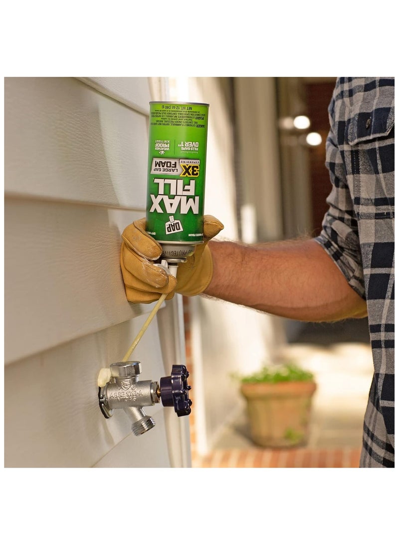 Max Fill Straw Foam Sealant Off White Dap