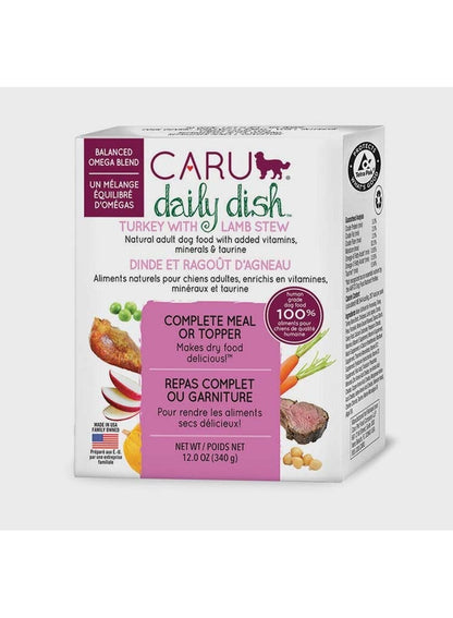 CARU Daily Dish Turkey With Lamb Stew for Dogs