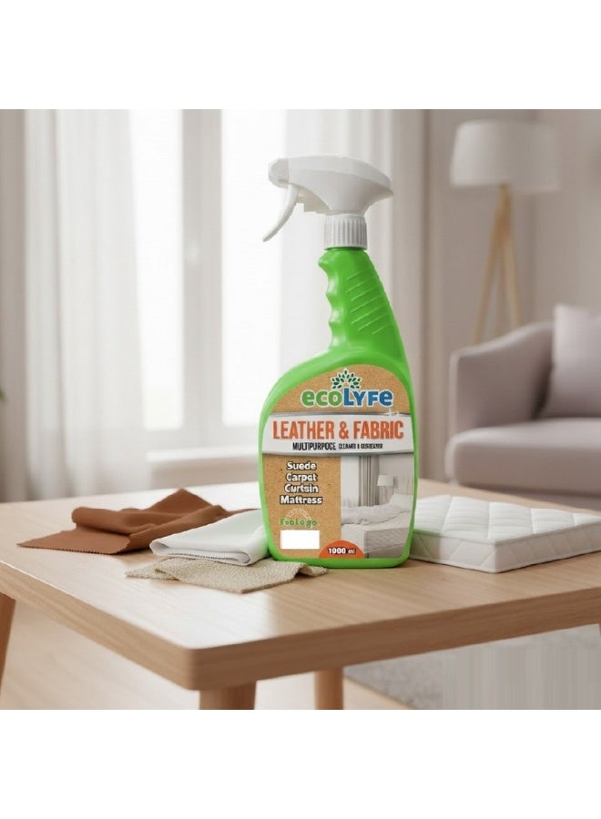 1000ml, Carpet & Upholstery Cleaners, EcoLyfe, Leather