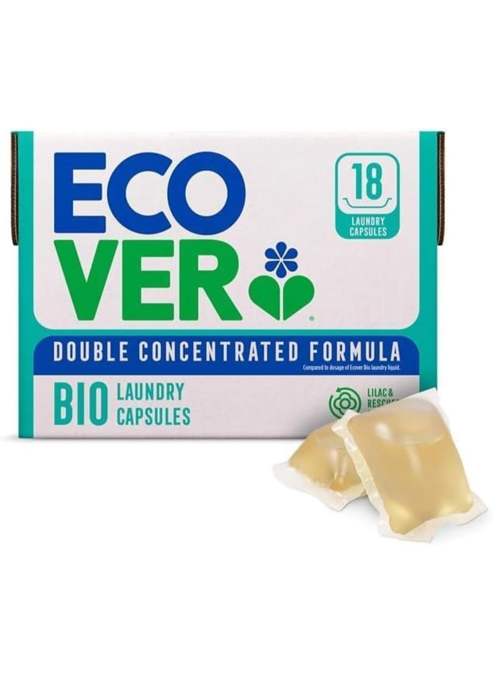 bio laundry, bio laundry capsules, capsules lilac, concentrated formula, double concentrated, ecover, laundry capsules, laundry pods washes, lilac rescued, lilac rescued rose, rescued rose, rescued rose scent, rose scent, rose scent double, scent double