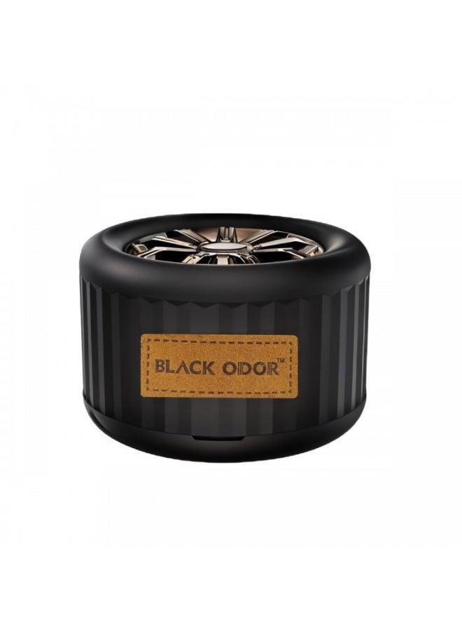 BLACK ODOR Lucky Wheel Car Air Freshener - Vanilla Scent