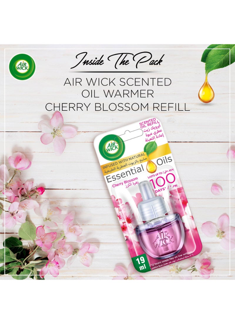 Air Wick Scented Oil Diffuser Refill, Cherry Blossom