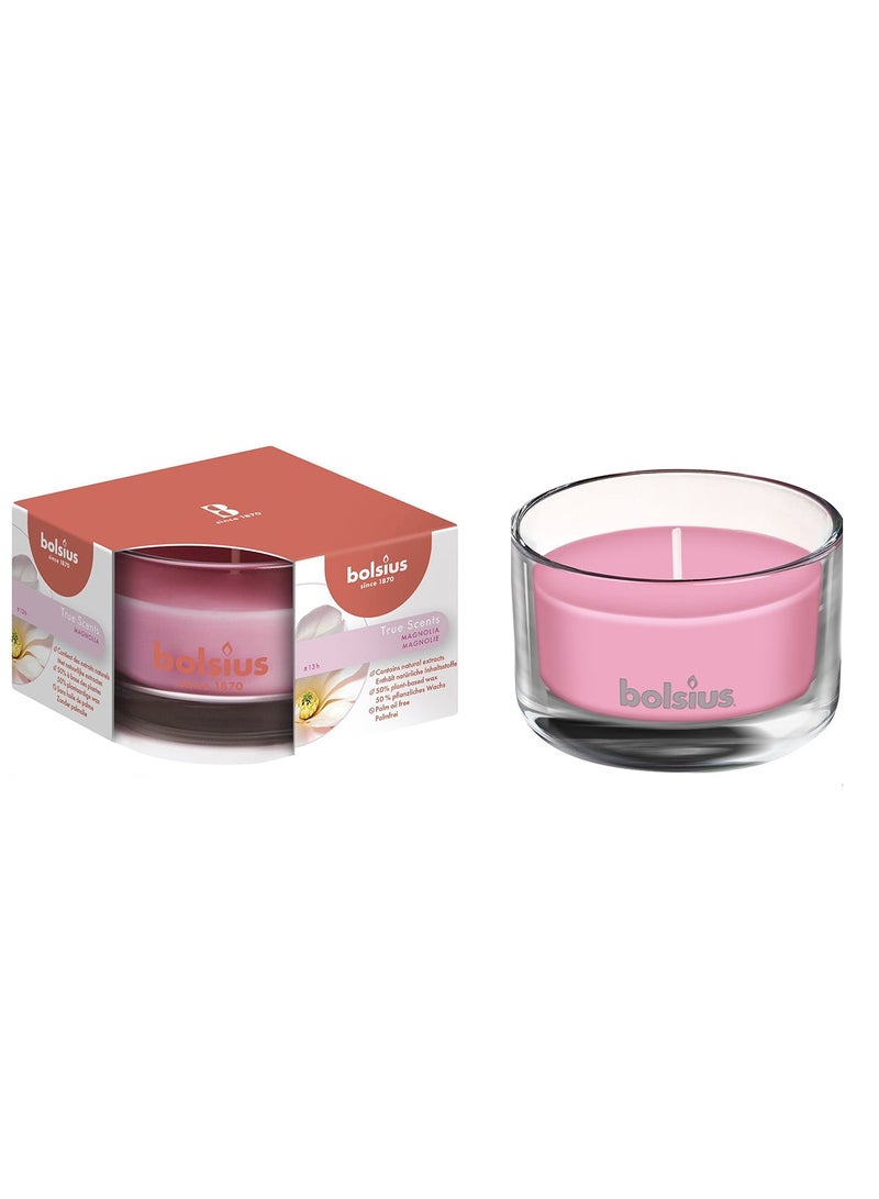 Magnolia Candle in Glass by BOLSIUS