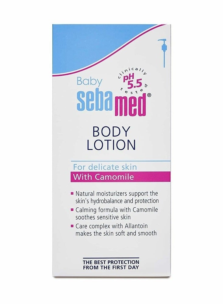 Sebamed Baby Body Lotion 400 ML with Chamomile