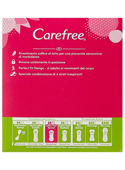 Carefree Breathable Cotton Panty Liners