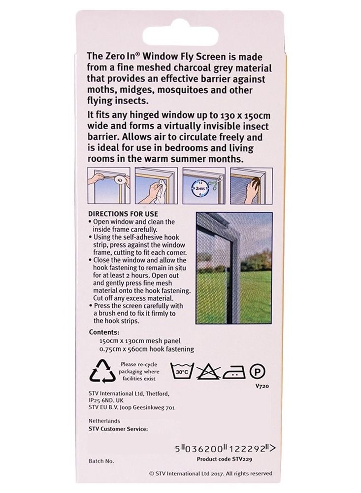 STV Window Fly Screen - Keep Insects Out