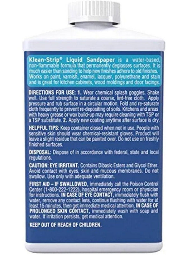 Klean Strip Easy Liquid Sander - Premium Deglosser