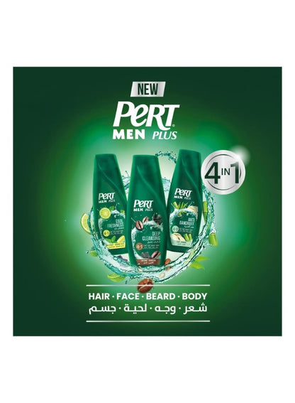 PERT PLUS 4-In-1 Cool Freshness Shampoo for Men