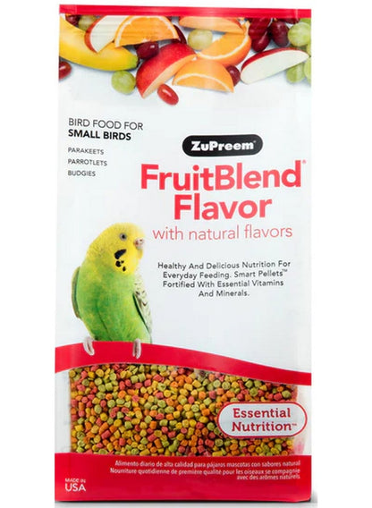 ZuPreem FruitBlend Flavor Pellets Bird Food 907g