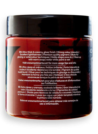 Mont Marte Burnt Sienna Acrylic Paint 250ml