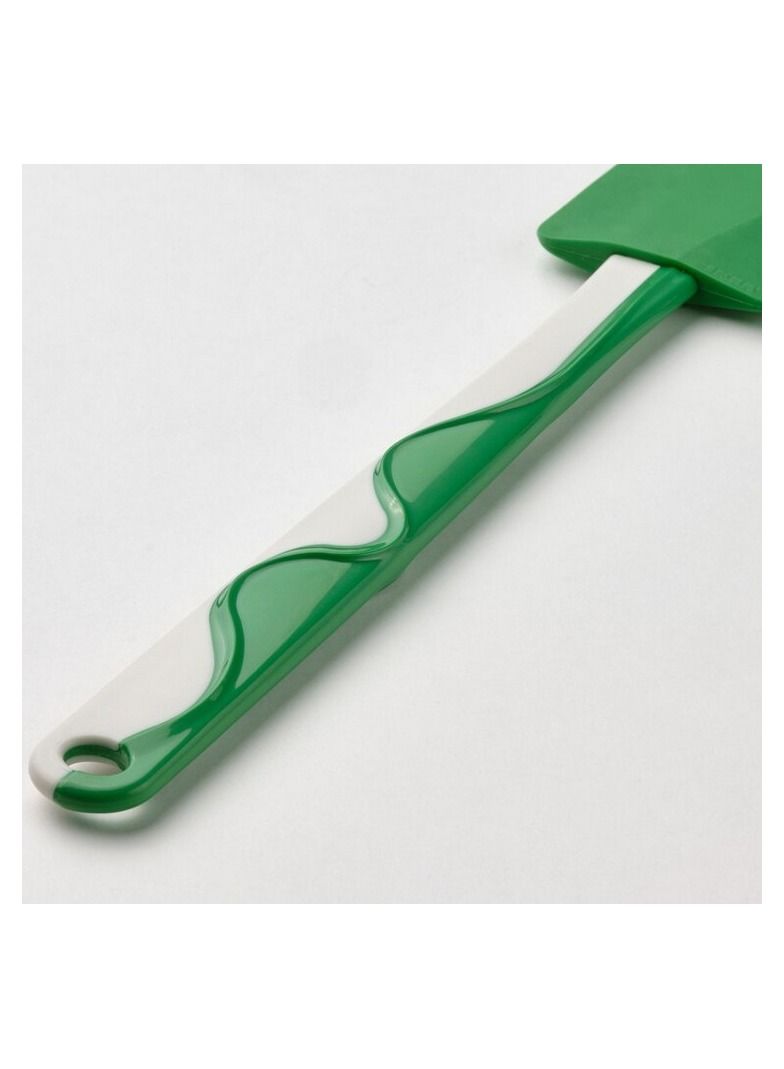 Rubber Spatula Green and White - Generic