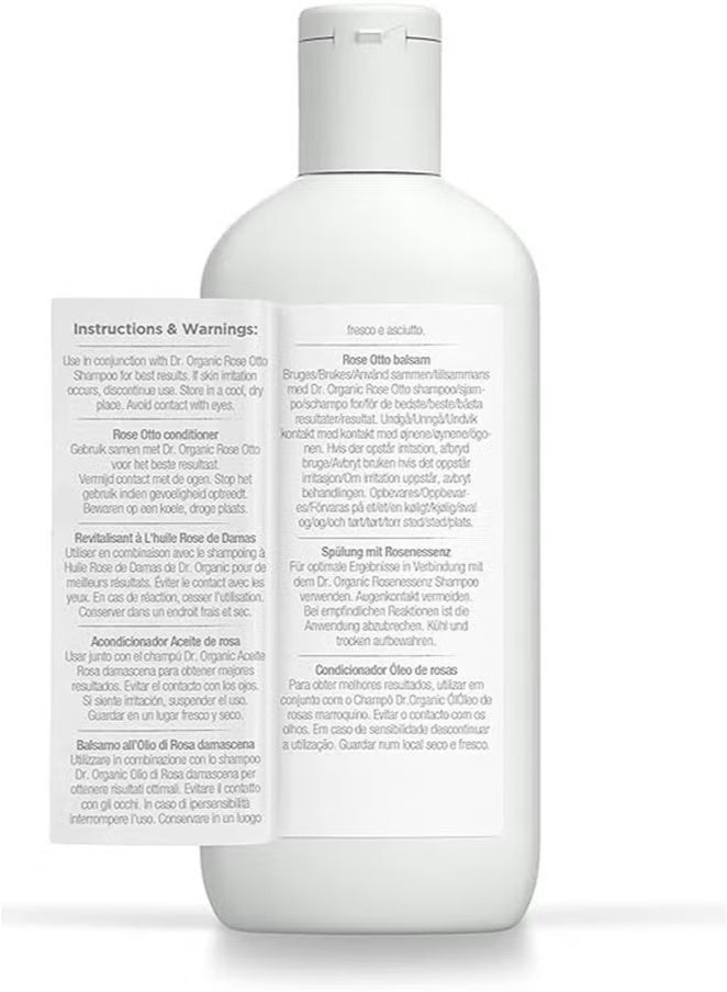 Dr.Organic Rose Otto Conditioner - Rejuvenate & Strengthen