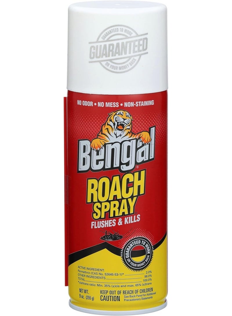 Bengal Roach Spray 255G – Odorless & Stain Free