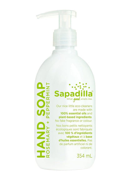 Sapadilla Hand Soap Rosemary & Peppermint 354 ML