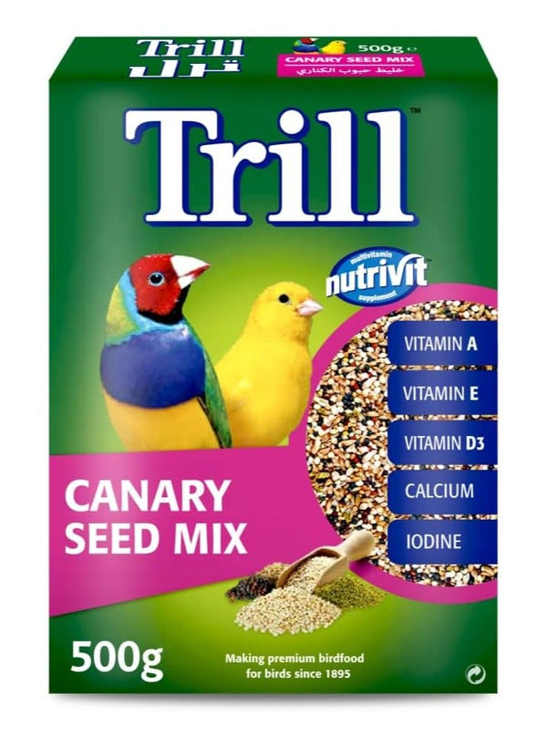 Trill Canary Seed 500g - Premium Bird Nutrition