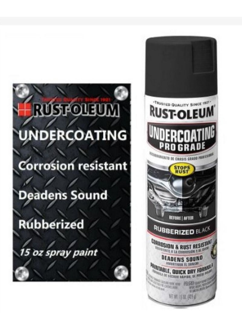 RUST-OLEUM Rubberized Undercoating Spray 425G Black