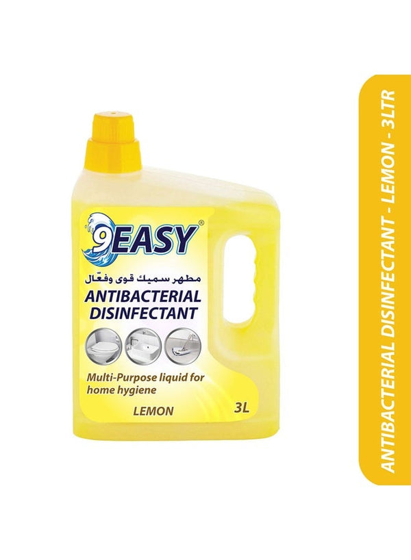 9EASY Antibacterial Floor Cleaner Lemon 3L