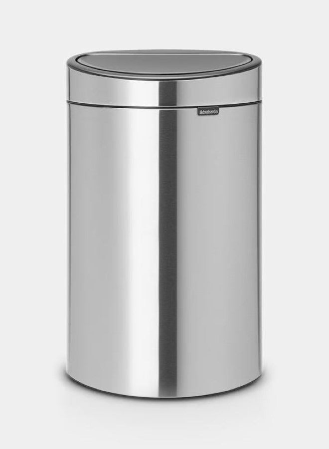 Brabantia Touch Bin 40 Litre Matt Steel