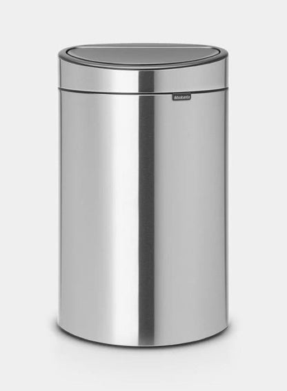 Brabantia Touch Bin 40 Litre Matt Steel