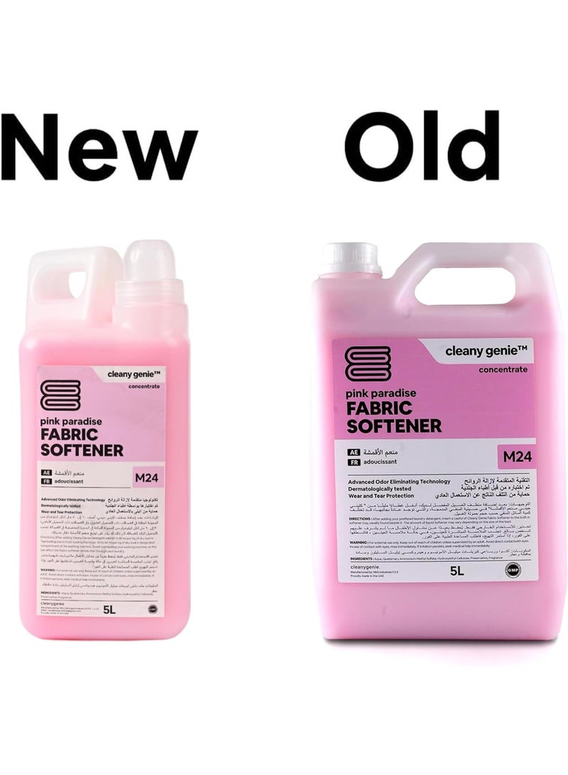 Cleany Genie Fabric Softener Pink Paradise 5 L