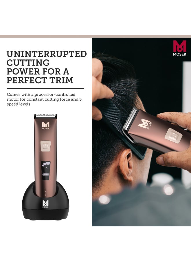 MOSER Li+Pro2 Cordless Hair Clipper for Men