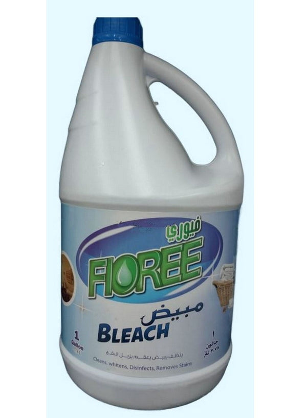 FIOREE Bleach Liquid 3.78 L for Effective Cleaning