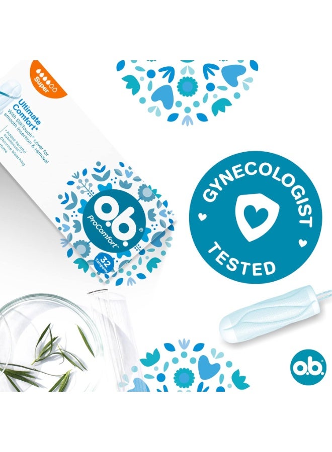 O.B. Ultimate Comfort Mini Tampons - 16 Pcs