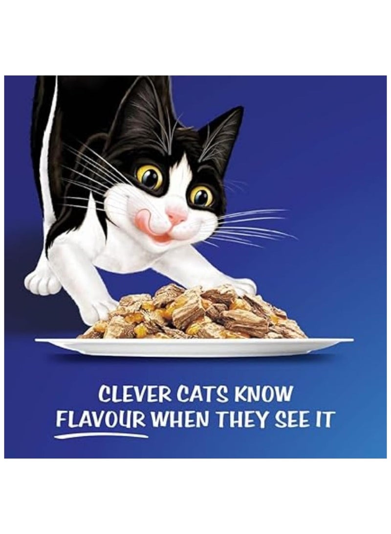 PURINA Felix Kitten Menus in Jelly Pouch Wet Food