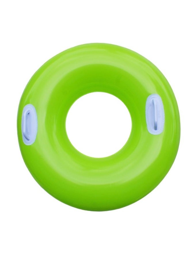 INTEX Hi Gloss Tube Green Inflatable Pool Ring 76 CM