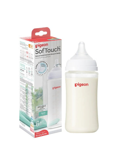 Pigeon Softouch Wide Neck Feeding Bottle 330 ML