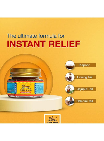 Tiger Balm Red Ointment for Muscle Relief