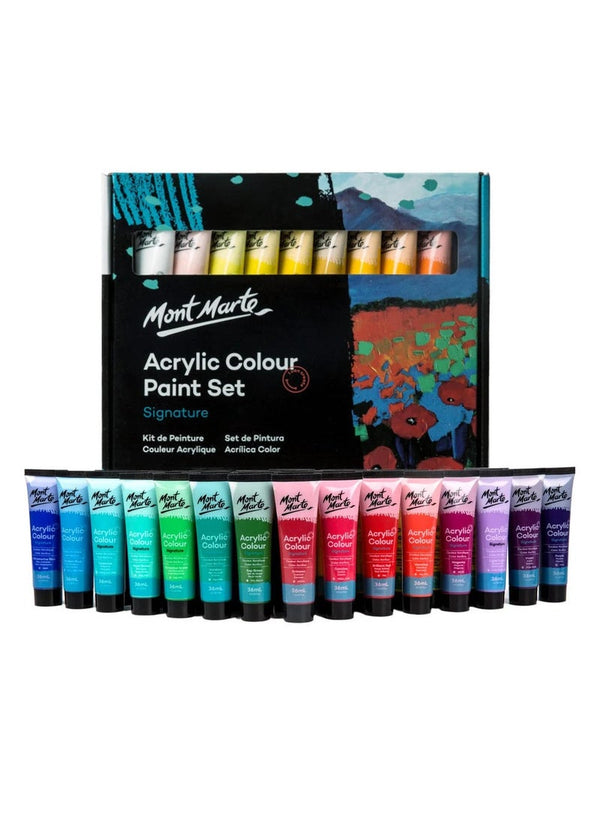 Mont Marte Acrylic Paint Set 36ML - Premium Quality