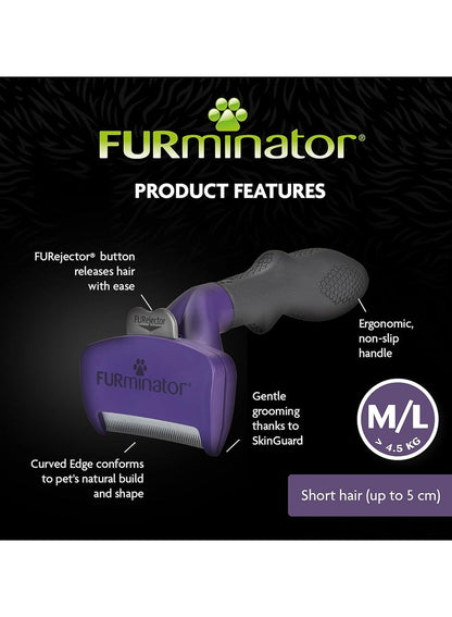 FURminator Cat Undercoat Deshedding Tool