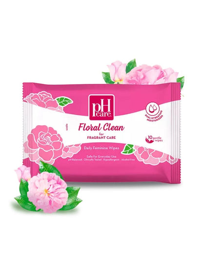 clean 10s, cool dry, daily feminine, daily feminine wipes, day takes, feminine wipes, feminine wipes floral, floral clean, floral clean 10s, hypoallergenic, one wipe, ph care, sensitive skin, wipes floral, wipes floral clean