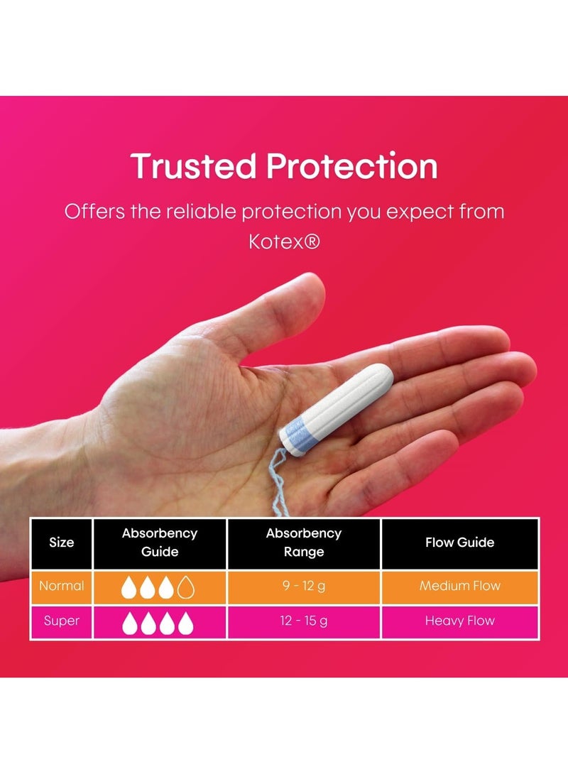 Kotex Silky Cover Normal 16 Tampons