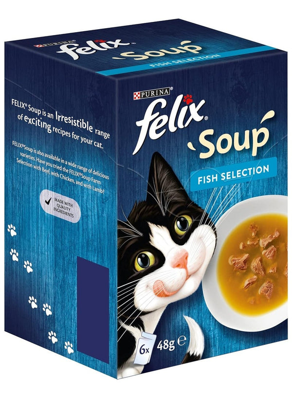 Purina Felix Soup Original with Cod Tuna and Plaice