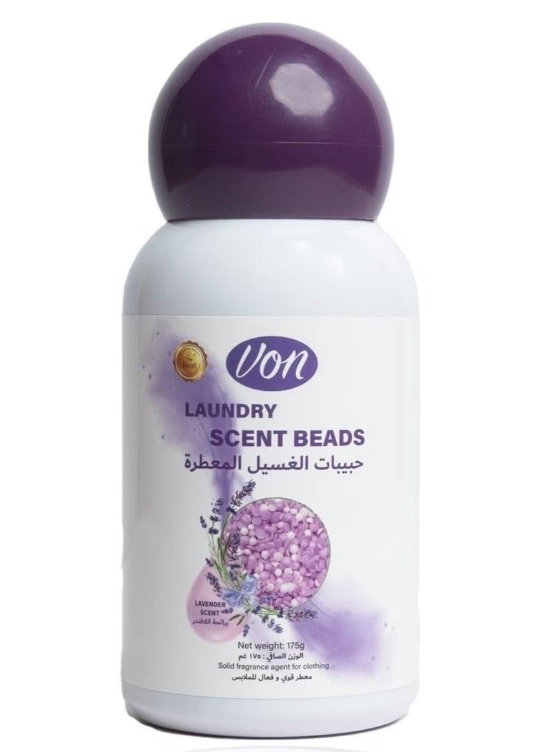 VON â Lavender Scent Beads For Laundry Premium Fragrance Booster For Soft Fresh Garments 175G