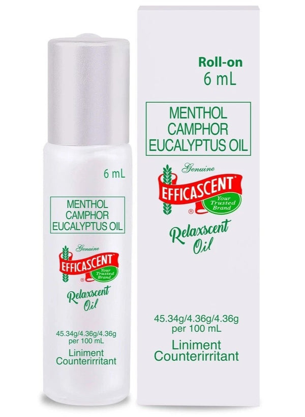 care pouch, efficascent, eyes mouth, fits easily, itch relief, net volume, nose caused, nose due, oil roll-on, pouch key, relaxscent oil, relaxscent oil roll-on, stuffy nose, topical oil, travel kit