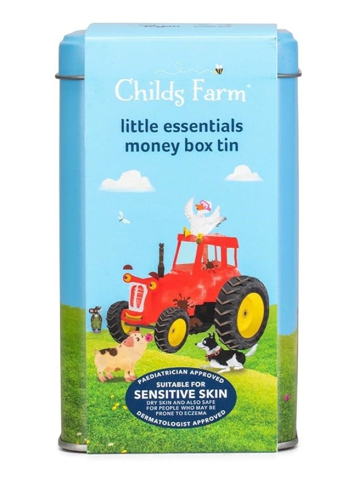 Childs Farm Little Essentials Money Box Tin Gift