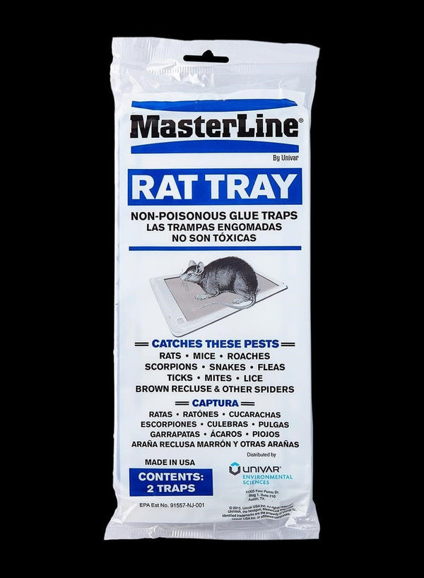 MASTERLINE Rat Tray Glue Traps 2 Pcs Pack