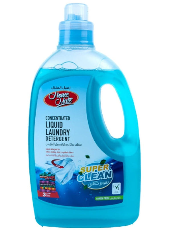 Home Mate Garden Fresh Laundry Detergent 3L