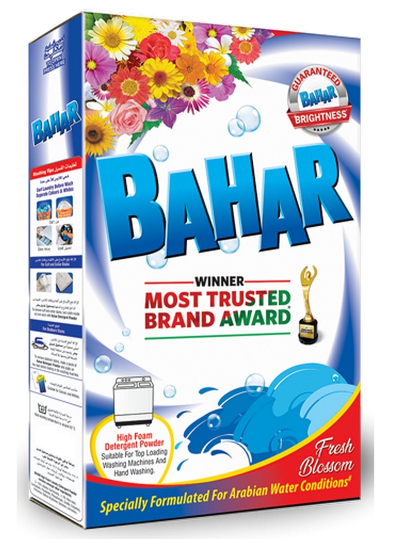 Bahar Detergent Powder Fresh Blossom 625 Gm