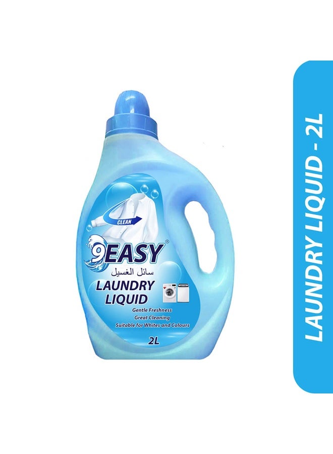 9EASY Laundry Liquid 2L - Premium Cleaning Detergent