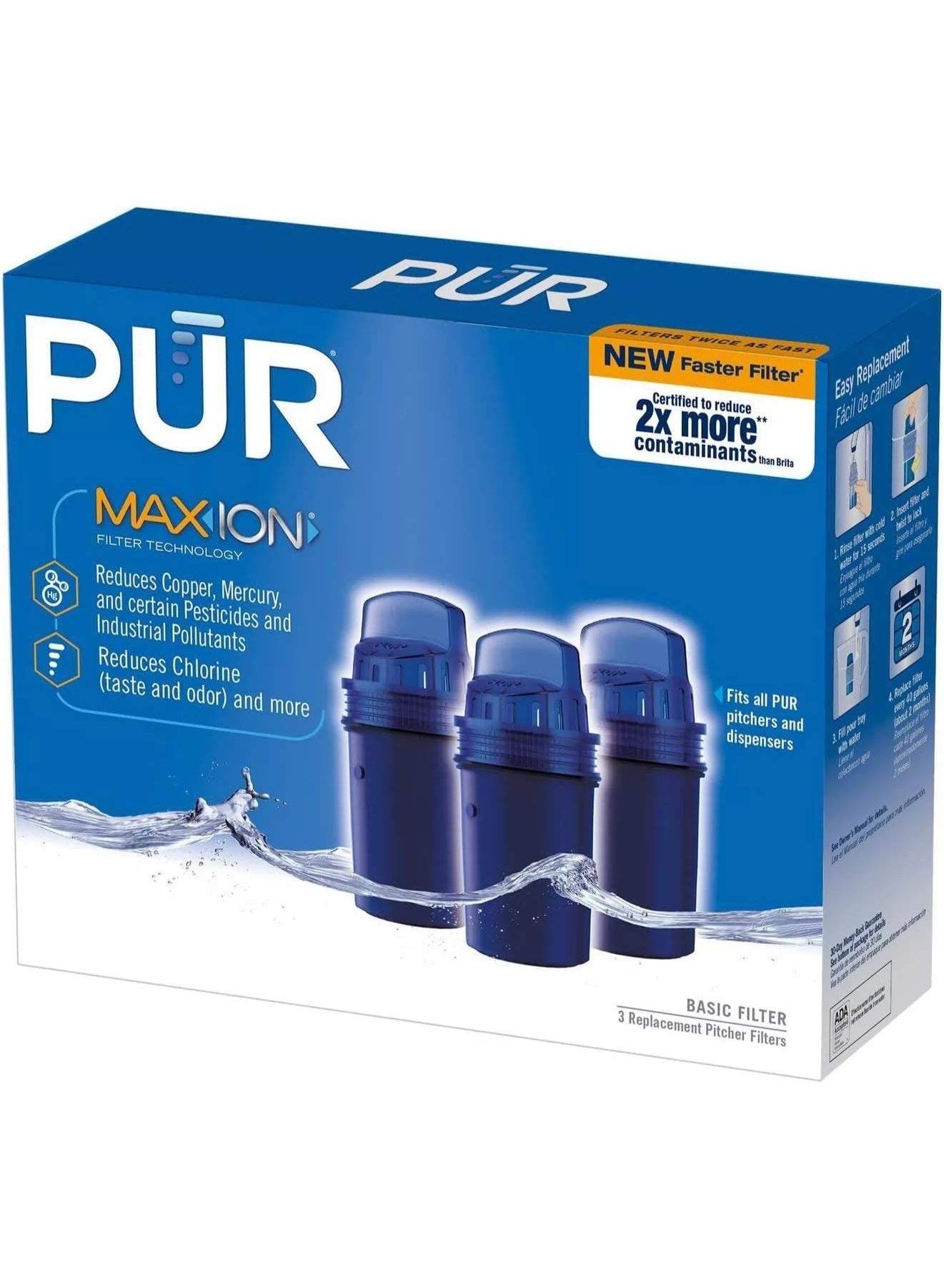 brand pur, every day, filter technology, filter technology pitcher, maxion filter, maxion filter technology, pitcher replacement, pitcher replacement water, pur, pur water, replacement water, replacement water filter, technology pitcher, technology pitche