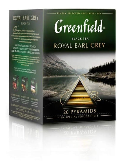 Greenfield Black Tea Royal Earl Grey 20 Bags